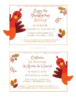Thanksgiving Flyer